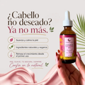 Aceite de Cyperus Rotundus - 60 ml, depilación natural con aceite de souchet ✨
